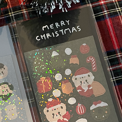 스티커 (Merry Christmas sticker)